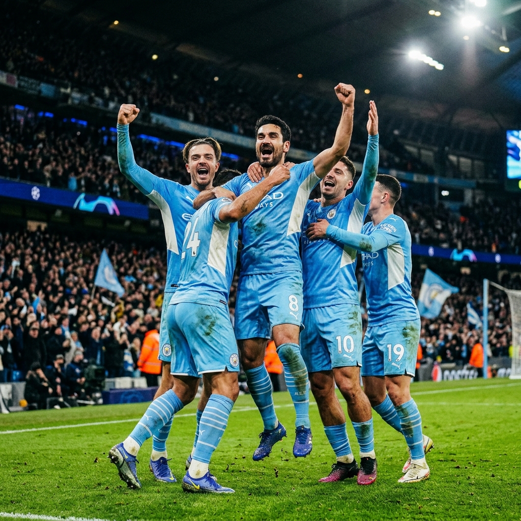 Celebración gol San Marcos